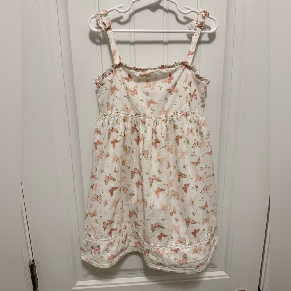 cupcakes & cashmere Butterfly Print Dress